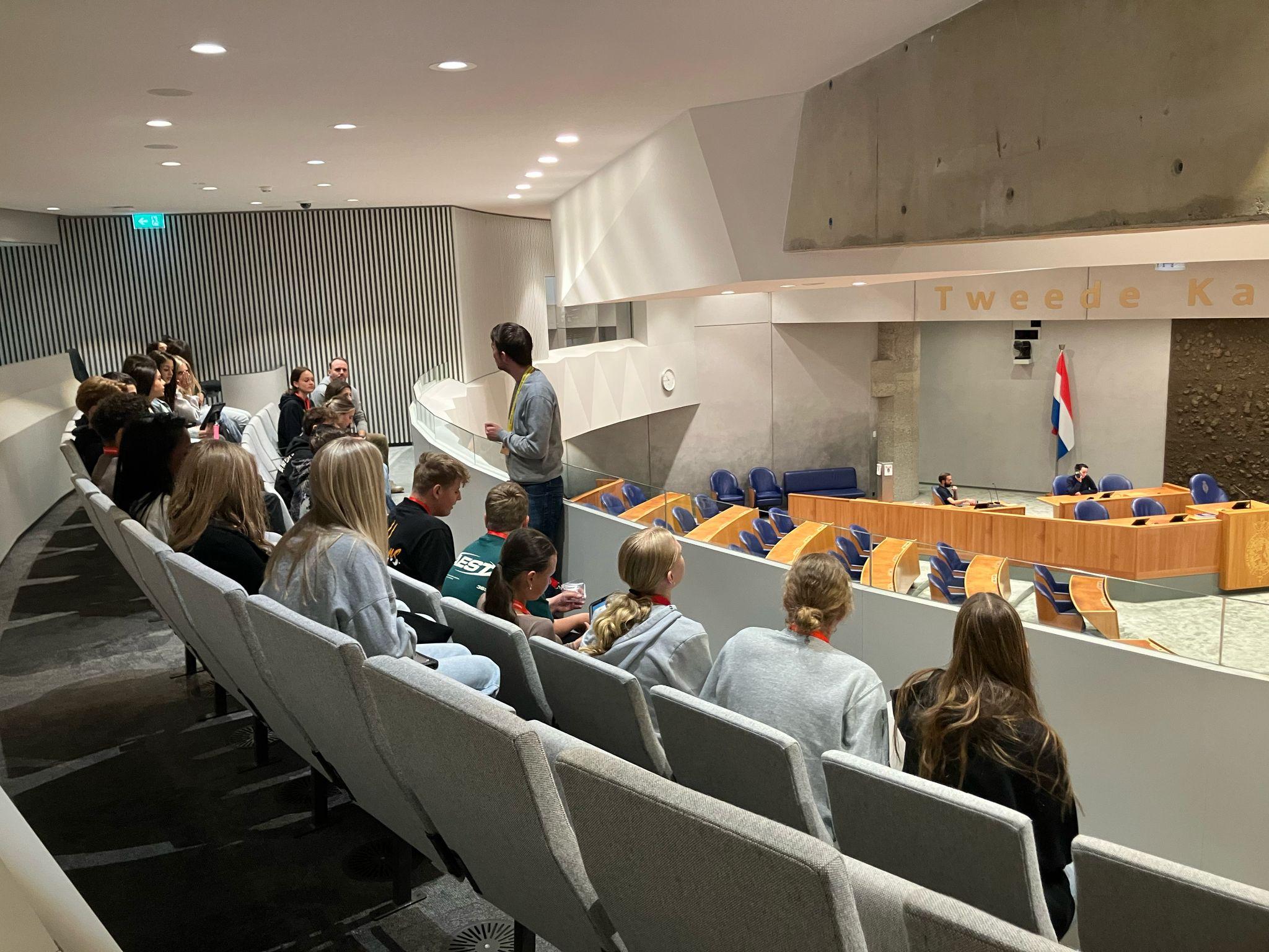 Bezoek Tweede Kamer Avila klas 3 2025