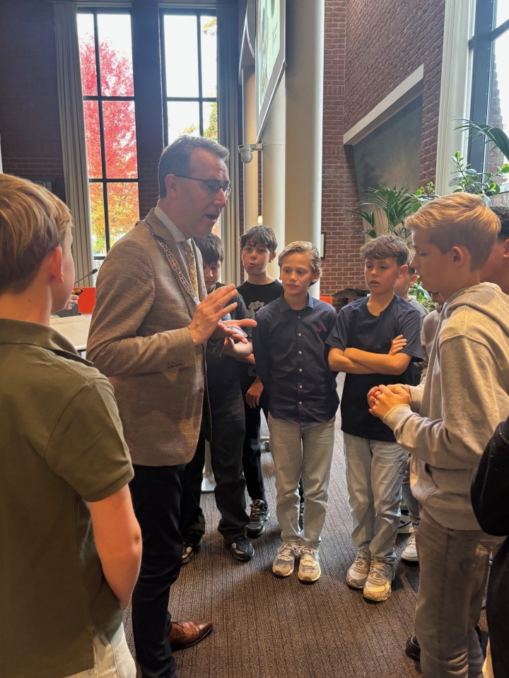 In gesprek met burgemeester